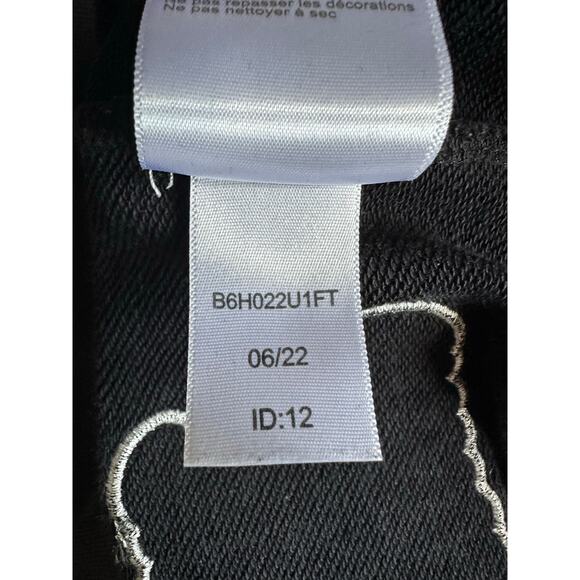 Psycho Bunny X Daddy Yankee Rare Collab Black Patchwork Sweatshirt Size XXS - Picture 9 of 12